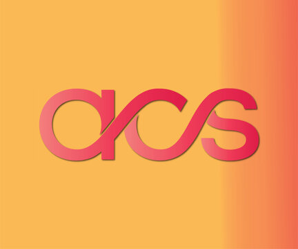 acs letter and wordmark logo free