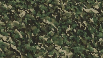 
army camouflage background, forest design, hunting textile pattern