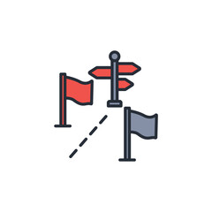 Border icon. vector.Editable stroke.linear style sign for use web design,logo.Symbol illustration.