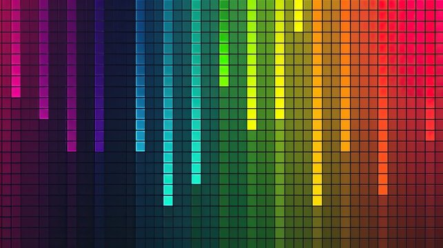 32x32 pixels gradient rainbow abstract background