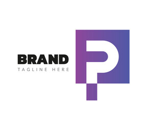 Letter P logo icon design template elements. Usable for Branding and Business Logos.

