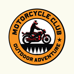 motorcycle club image and vector 