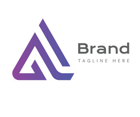 Triangle logo icon design template elements. Usable for Branding and Business Logos.
