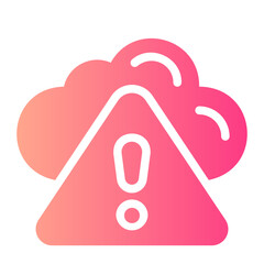 cloud gradient icon