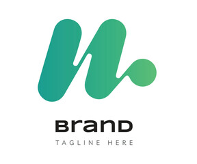 Letter N logo icon design template elements. Usable for Branding and Business Logos.
