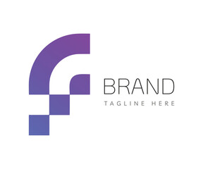 Letter F logo icon design template elements. Usable for Branding, Business and Technology Logos.
