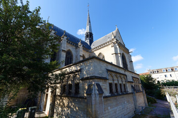 Notre-Dame-de-Boulogne church, also known as Notre-Dame-des-Menus, Boulogne-Billancourt, France
