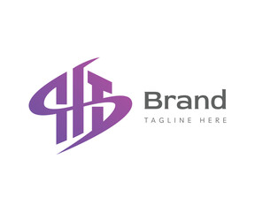 Letter H logo icon design template elements. Usable for Branding and Business Logos.
