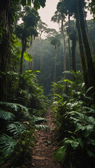 Obraz premium Exploring the Amazon Rainforest, Brazil 