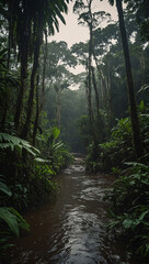 Obraz premium Exploring the Amazon Rainforest, Brazil 