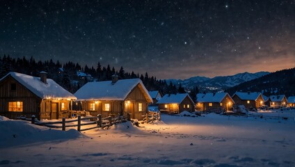 house in the mountains