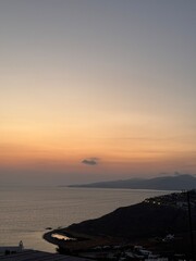 Obraz premium sunset at the beach
