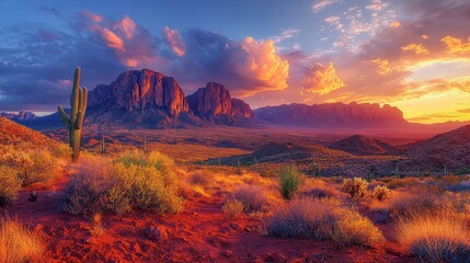 Arizona Desert Sunset
