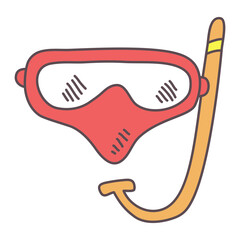 Snorkeling icon