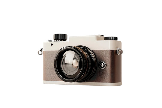 Stylish vintage camera with a sleek design, perfect for photography enthusiasts and collectors. Capture every moment beautifully.