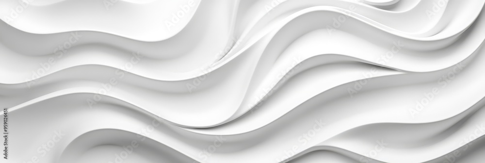 Poster a highly sophisticated and visually appealing abstract background featuring flowing white textures, 