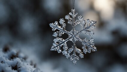 snow covered branches