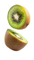Obraz premium kiwi fruit isolated on white background