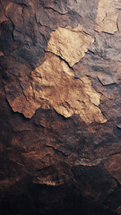 Abstract Golden Veins on Dark Cracked Surface - Unique Artistic Background Wallpaper Design with Vibrant Orange Lines and Textured Elegance