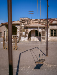 Ville fantôme d'Humberstone au Chili