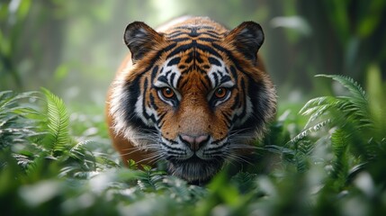 Tiger in the Jungle