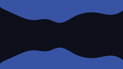 Abstract flowing wavy dynamic minimalist simple background in dark purple color.  