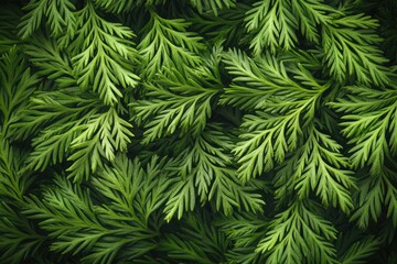 Vibrant green fern leaves. Perfect for nature, spring, and growth themes.