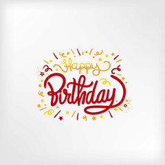 Birthday Celebration Card and Banner