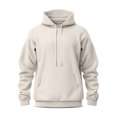 Hoodie with pockets, fashion element, detailed illustration, modern design, isolated on white background