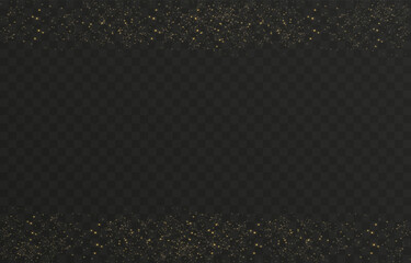 Golden light png. Bokeh light lights effect background. Christmas glowing light bokeh confetti and glitter texture overlay.