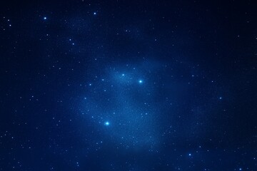 Dark blue sky with stars background