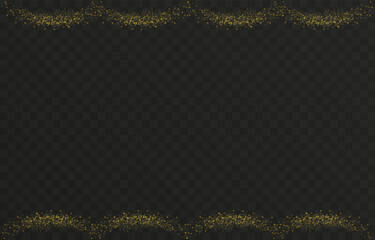 Golden light png. Bokeh light lights effect background. Christmas glowing light bokeh confetti and glitter texture overlay.