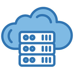 Cloud Server Icon