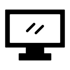 LCD Vector Icon Design