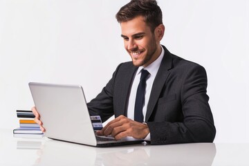 A person typing away on their laptop from a table, possibly for work or personal use