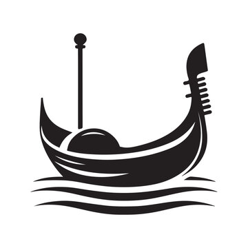 recommend clip art: Stunning Gondola Silhouettes in Vector Format – Perfect for Print & Web