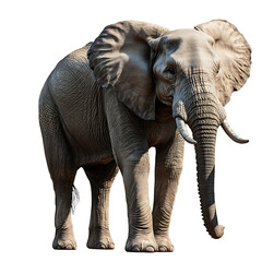 Obraz premium elephant isolated on white