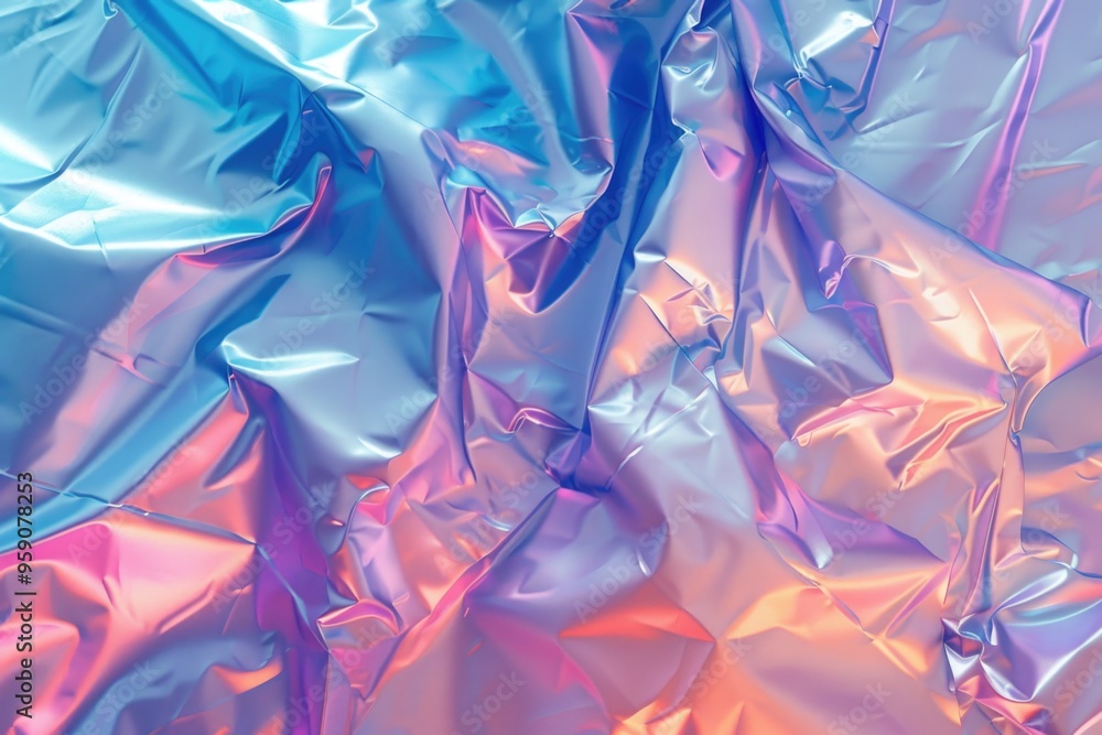 Poster a detailed shot of a highly reflective surface with no background distractions