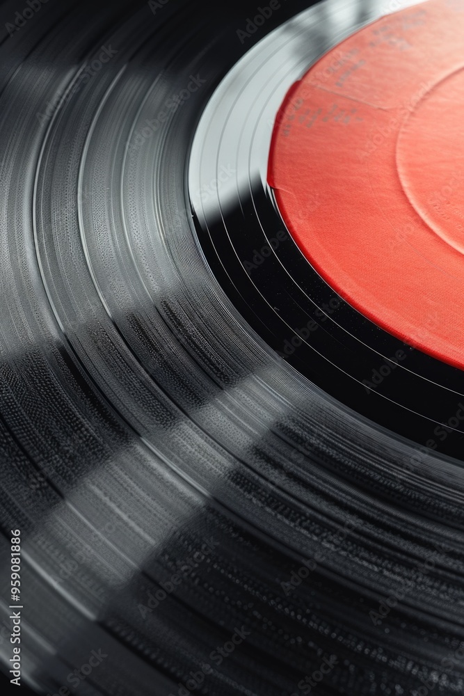 Poster A detailed view of a record on a table with various entries and columns