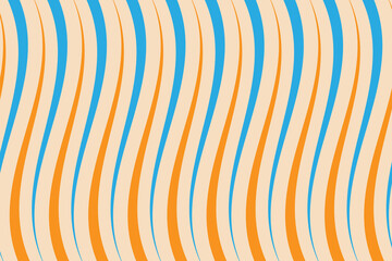 Vintage curved stripes and lines backdrop