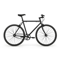 bicycle on white background AI generative