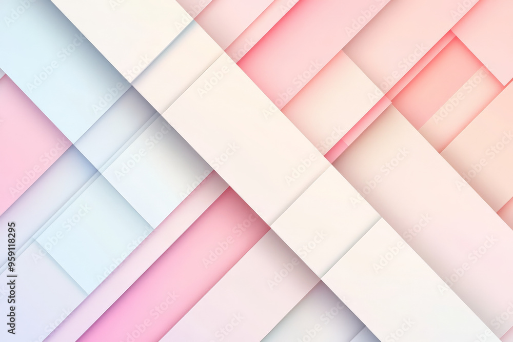 Aufkleber a stylish background with light color blocks arranged in a diagonal pattern. the design incorporates