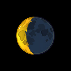 Waning Gibbous Moon Emoji
