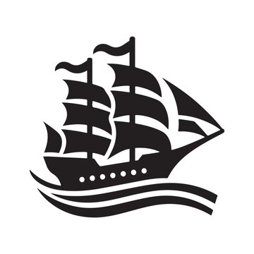recommend clip art: Maritime Brig Silhouette Vector Illustrations – Ready to Use