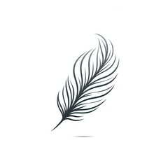 Obraz premium feather icon