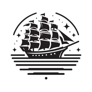 recommend clip art: Maritime Brig Silhouette Vector Illustrations – Ready to Use