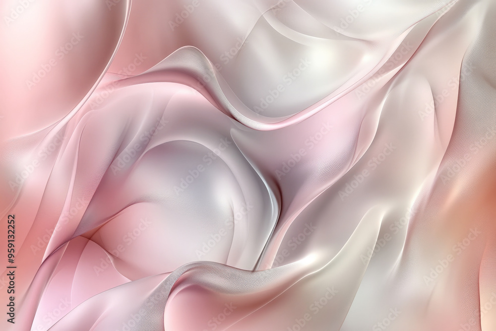 Poster an elegant abstract background with subtle patterns in muted pink and silver. the design features a 