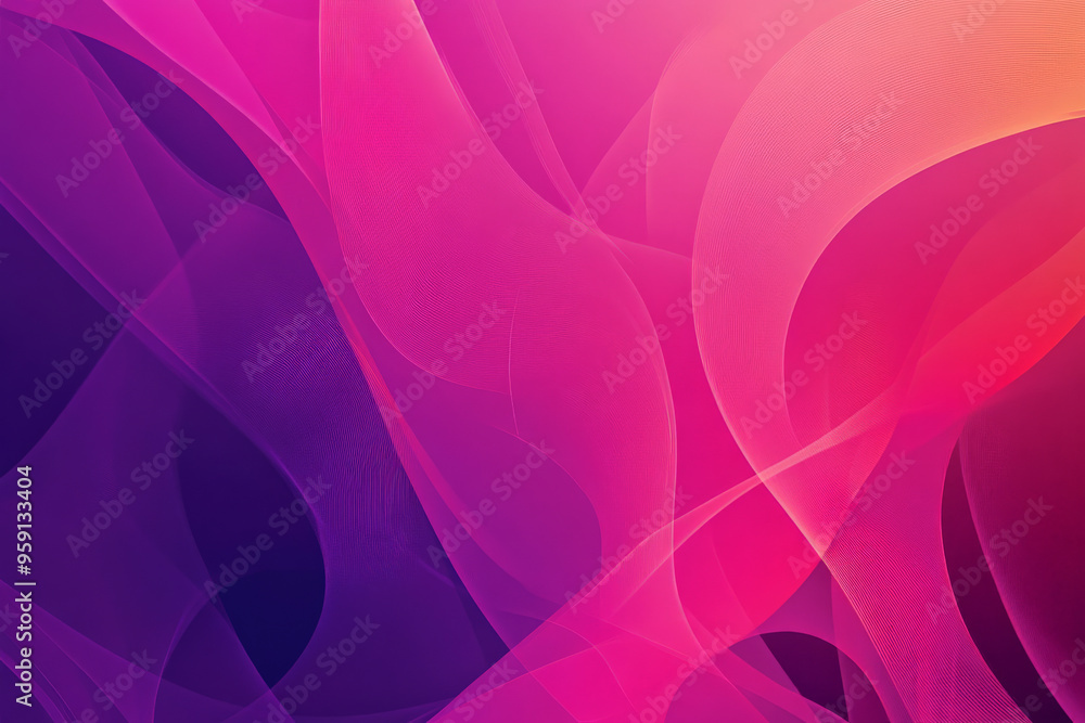Aufkleber a high-impact magenta tones background with bold, saturated colors and dynamic shapes. the design cr