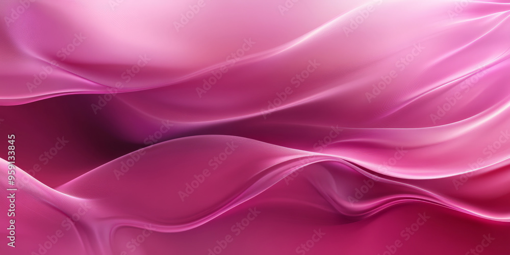 Poster an elegant magenta tones background with subtle gradients and a delicate shimmer. the design has a l