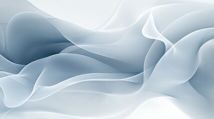 Obraz premium A blue wave image on white background